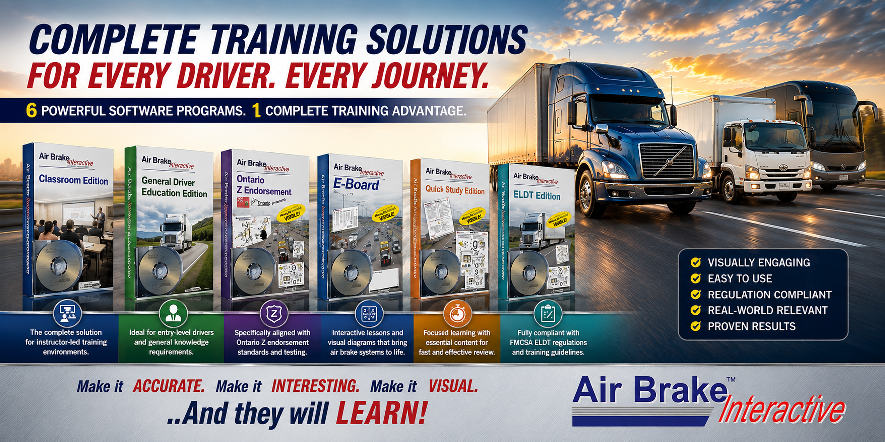 Complete training solutions for every driver, every journey